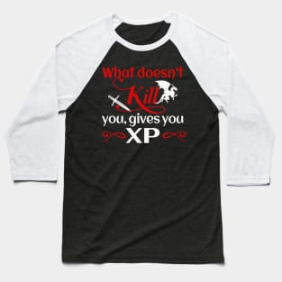 Roleplayer experience points funny saying RPG Baseball T-Shirt